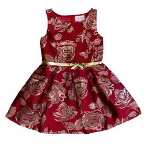 Floral dress w/headband